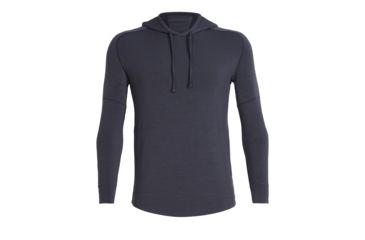 Image of Icebreaker Cool-Lite Momentum Long Sleeve Hood - Men's, Panther, Medium, 103615004M