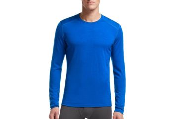 Image of Icebreaker Oasis Long Sleeve Crew Top - Men's-Awesome/Awesome-Medium