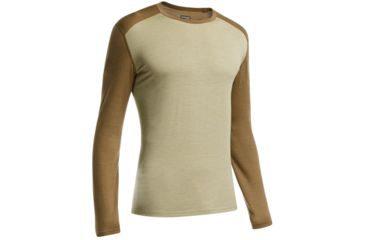 Image of Oasis Long Sleeve Crewe Top - Mens-Desert/Tobacco-Large