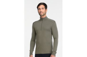 Image of Icebreaker Oasis Long Sleeve Half Zip Top - Men's-Cargo-X-Large