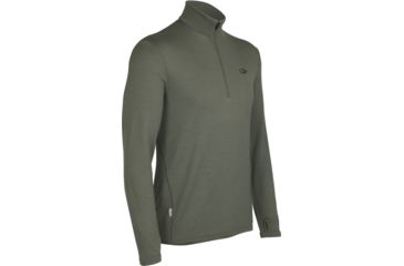Image of Icebreaker Original Long Sleeve Half Zip - Men's-Cargo-Large