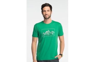 Image of Icebreaker Tech T Lite Short Sleeve Aoraki - Men's-Cricket-X-Large