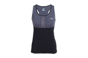 Image of Icebreaker Spark Tank - Women's-Panther/Black-Medium