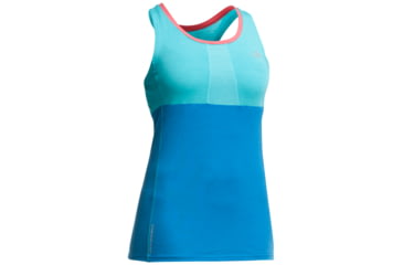 Image of Icebreaker Spark Tank - Womens-Aquamarine/Force/Shocking-Medium