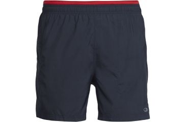 Image of Icebreaker Strike Lite Short - Men's -Stealth/Rocket-Large