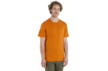 Image of Icebreaker Tech Lite II Short Sleeve T-Shirt - Men's, Earth, 2XL, IB0A59IY865XXL
