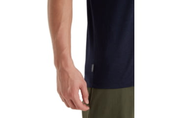 Image of Icebreaker Tech Lite II Short Sleeve T-Shirt - Mens, Midnight Navy, 2XL, IB0A59IY401XXL