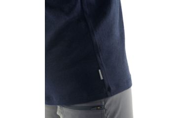 Image of Icebreaker Tech Lite Short Sleeve Crewe Cadence PuLong Sleevee - Mens, Midnight Navy, XL, 104574401XL