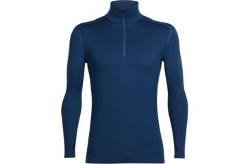 Image of Icebreaker Tech Long Sleeve Half Zip - Men's-Largo-Large