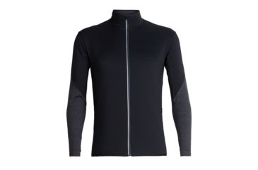 Image of Icebreaker Tech Trainer Hybrid Jacket, Black/Jet Hthr, 2XL, 104298-001-XXL