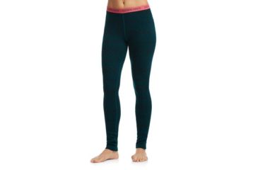 Image of Icebreaker Vertex Leggings - Women's-Icon Fairisle Night/Grapefruit-Medium