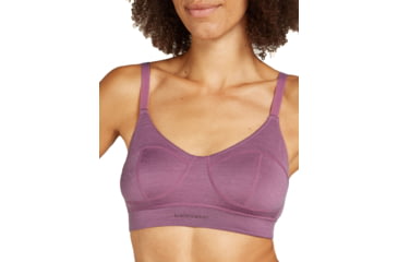 Image of Icebreaker Women Queens Clasp Bra, Deco, S, IB0A59HR02VS