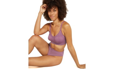 Image of Icebreaker Women Queens Clasp Bra, Deco, S, IB0A59HR02VS