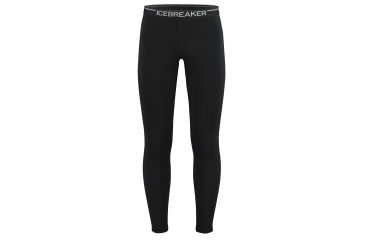 Image of Icebreaker Zone Leggings, Black/Monsoon/Black, L, 102647001L