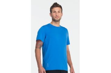 Image of Icebreaker Zone Short Sleeve Crewe - Men's-Cadet-X-Large