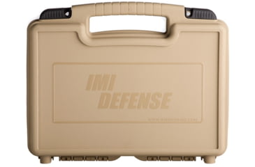 Image of IMI Defense Large Pistol Case, 14.76 x 11.81 x 3.34, FDE, 97283