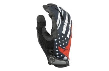 Image of Industrious Handwear Red Line Flag w/Axe - Unlined - Full Finger Gloves, Large, EGC-RLF-L