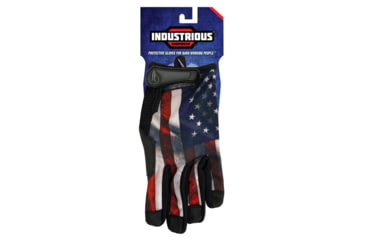 Image of Industrious Handwear US Flag Battleworn Patriot - Unlined - Full Finger, Large, EGC-USGF-L