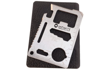 Image of Infinite Product Solutions 11 In 1 Multi Tool Card, Polished Stainless Steel, CCMULTI111