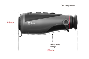 Image of Infiray AFFO Series 19mm Thermal Imaging Monocular, Gray, Medium, AFFO AL19