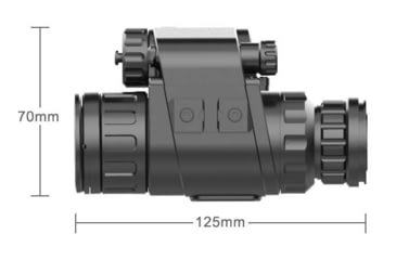 Image of Infiray CML25 Thermal Imaging Clip-On System, Black, Medium, CML25