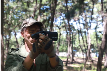 Image of Infiray Flip Large Screen Thermal Imager Camera w/Rangefinder, Black, PH35PLUS