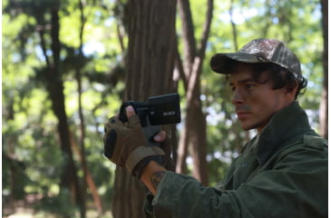 Image of Infiray Flip Large Screen Thermal Imager Camera w/Rangefinder, Black, PH35PLUS