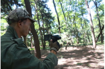 Image of Infiray Flip Large Screen Thermal Imager Camera w/Rangefinder, Black, PH35PLUS