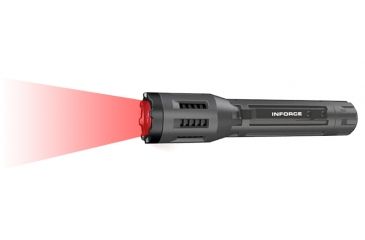 Image of InForce 9V Flashlight Red LED INF-9V-B-R