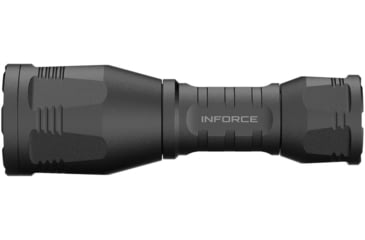 Image of INFORCE ARC 350-Lr-H Rechargeable 18350 Li-Ion 1200 Lumens LED Flashlight Handheld Kit, Black, IF73001