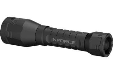 Image of INFORCE ARC 650-Lr-H Rechargeable 18650 Li-Ion 1400 Lumens LED Flashlight Handheld Kit, Black, IF73002