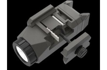 Image of InForce Auto Pistol LED Light w/IR,200 Lumens,Graphite,Clam INF-APL-B-WIR