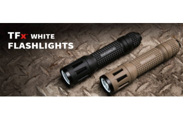 Image of INFORCE TFx Handheld White Flashlight, LED, 700 Lumens, Black, TFX-05-1