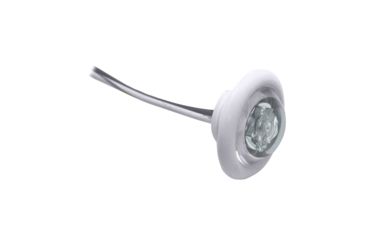 Image of Innovative Lighting The Shortie LED Bulkhead/Livewell Light w/ White Grommet, White, 011-5540-7