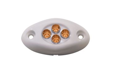 Image of Innovative Lighting Mount Courtesy Light Amber White Surface 37262