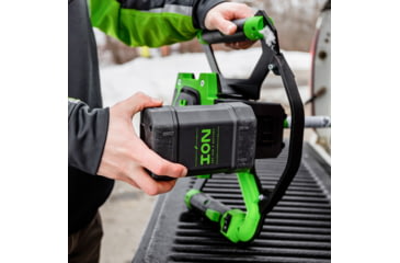 Image of ION Alpha Steel Turbo, Green/Black, 8-Inch, 59150