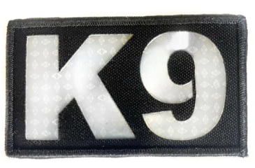 Image of IR.Tools K9 Garrison Patches, Grey/Black, 3.5X2in, P-0046-06-002-PK