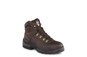 Image of Irish Setter Ely 83607 Mens Boot w/ Soft Toe, 6 in Height, Mocha Crazy Horse Leather, D Medium Width, Brown, 7.5, 83607D 075