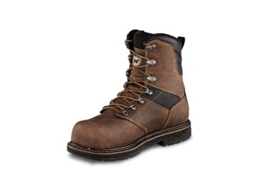 Image of Irish Setter Farmington KT 83860 Mens Work Boot, 8 in Height, Non-Insulated, Extra Wide, Brown, 7 US, 83860E2070