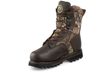 Image of Irish Setter Gunflint II 2813 Boot, 10 Inch, Waterproof, 1000g Insulation, King Toe, Brown / Mossey Oak Break Up Infinity CAMO, 8.5 Wide 02813E2085