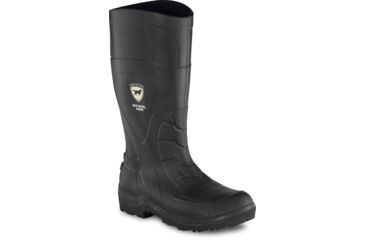 Image of Irish Setter Ironton, Rain Boots, Polyurethane, Steel Toe, Black, 7.5, 89010D 070