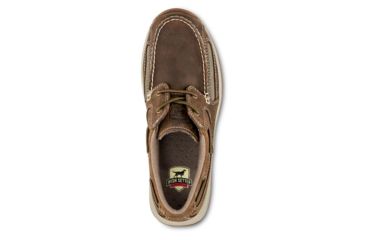 Image of Irish Setter Lakeside 3819 Mens Oxford Shoe, Leather, D Medium Width, Brown/Green, 11, 03819D 110