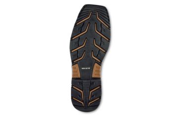 Image of Irish Setter Marshall 83938 Mens Pull-On Boot w/ Safety Toe, 11 in Height, Waterproof, Leather, D Medium Width, Dark Brown/Black, 9.5, 83938D 095