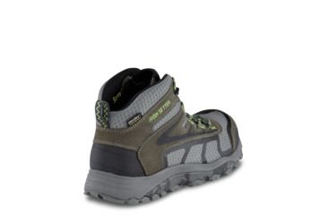 Image of Irish Setter Mens Drifter 2814 Waterproof Trail Boot, Gray/Lime Green Accents, 8 Wide, 02814E2080
