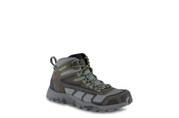 Image of Irish Setter Mens Drifter 2814 Waterproof Trail Boot, Gray/Lime Green Accents, 8 Wide, 02814E2080