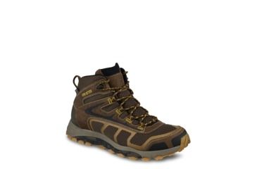 Image of Irish Setter Mens Drifter 2834 Waterproof Trail Boot, Brown/Gold Mesh, 8 Wide, 02834E2080