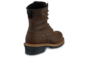 Image of Irish Setter Mens Mesabi Logger 8in 600g Insulated Waterproof Leather Steel Toe Work Boots, Brown, 10.5 E2, 83838E2105