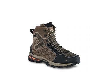 Image of Irish Setter Mens Ravine 9in Waterproof Leather Hiking Boots w/ScentBan, Gray/Black, 14 E2, 02880E2140