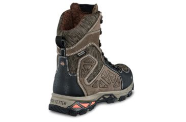 Image of Irish Setter Mens Ravine 9in Waterproof Leather Hiking Boots w/ScentBan, Gray/Black, 13D, 02885D 130
