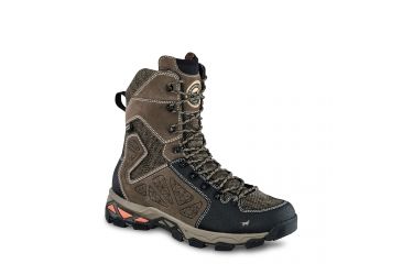 Image of Irish Setter Mens Ravine 9in Waterproof Leather Hiking Boots w/ScentBan, Gray/Black, 13D, 02885D 130